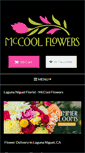 Mobile Screenshot of mccoolflowers.com
